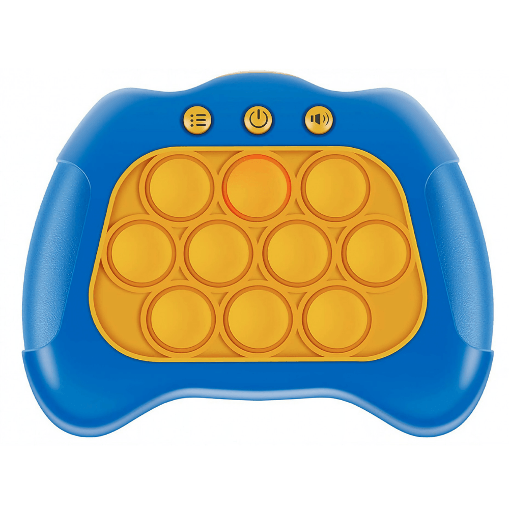 Pop It Interactive Console, 4 Game Modes, Antistress, Portable, Compact, with Batteries, Premium ABS, Silicone, for All Ages