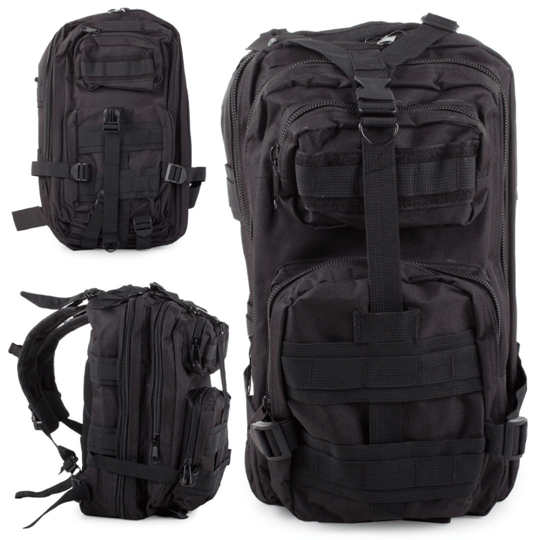 Tactical Military Backpack, for Hiking, 30L, 2 Compartments, Straps, Waterproof, Durable Material, 43x24x25cm