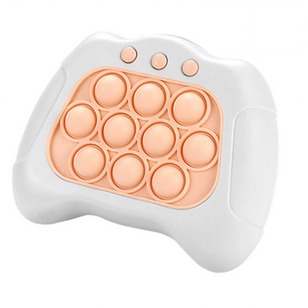 Pop It Interactive Console, 4 Game Modes, Antistress, Portable, Compact, with Batteries, Premium ABS, Silicone, for All Ages