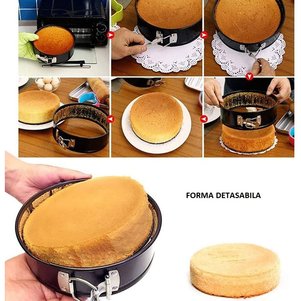 Set 216 Piese Patiserie, Tavi de Copt, Forme Briose, Pos Ornat, Accesorii