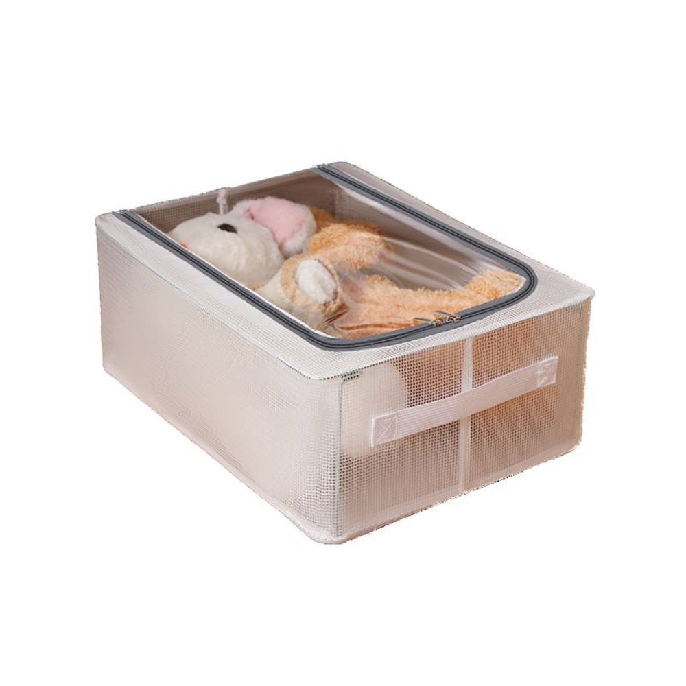 Clothes, Shoes, Waterproof, Foldable, PVC Mesh Storage Box