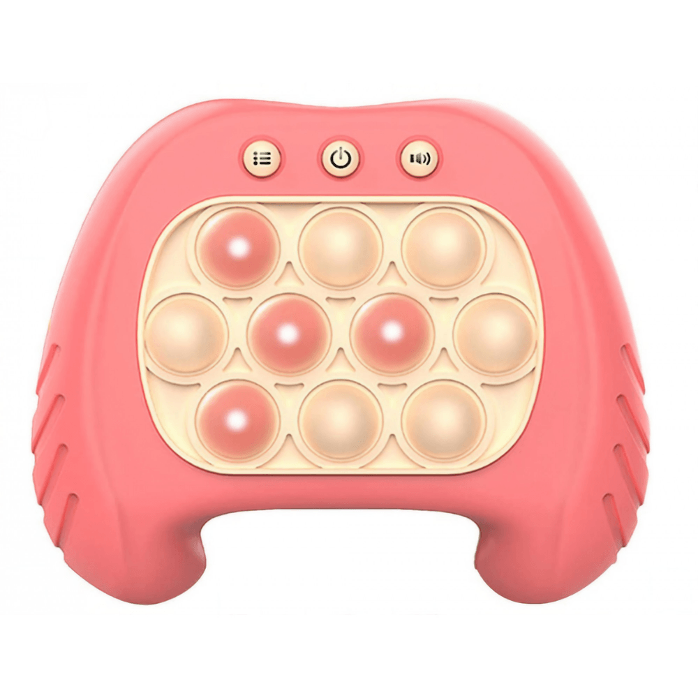Pop It Interactive Console, 4 Game Modes, Antistress, Portable, Compact, with Batteries, Premium ABS, Silicone, for All Ages
