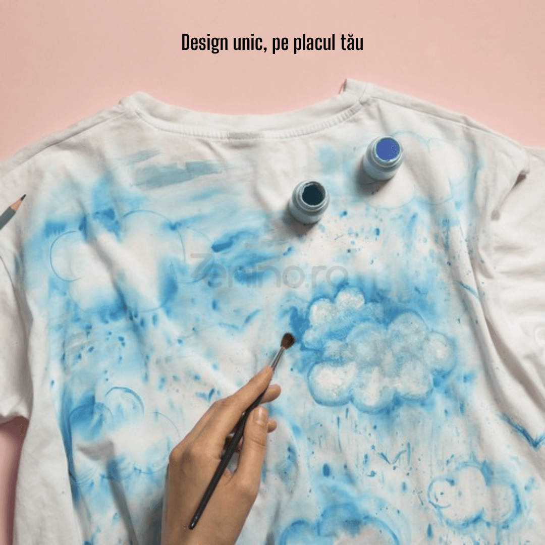 Комплект от 24 акрилни бои за текстил, ярки цветове, златни, сребристи, нетоксични, лесно нанасяне, 2 четки, 2 x 30 мл разредител, 24 x 10 мл