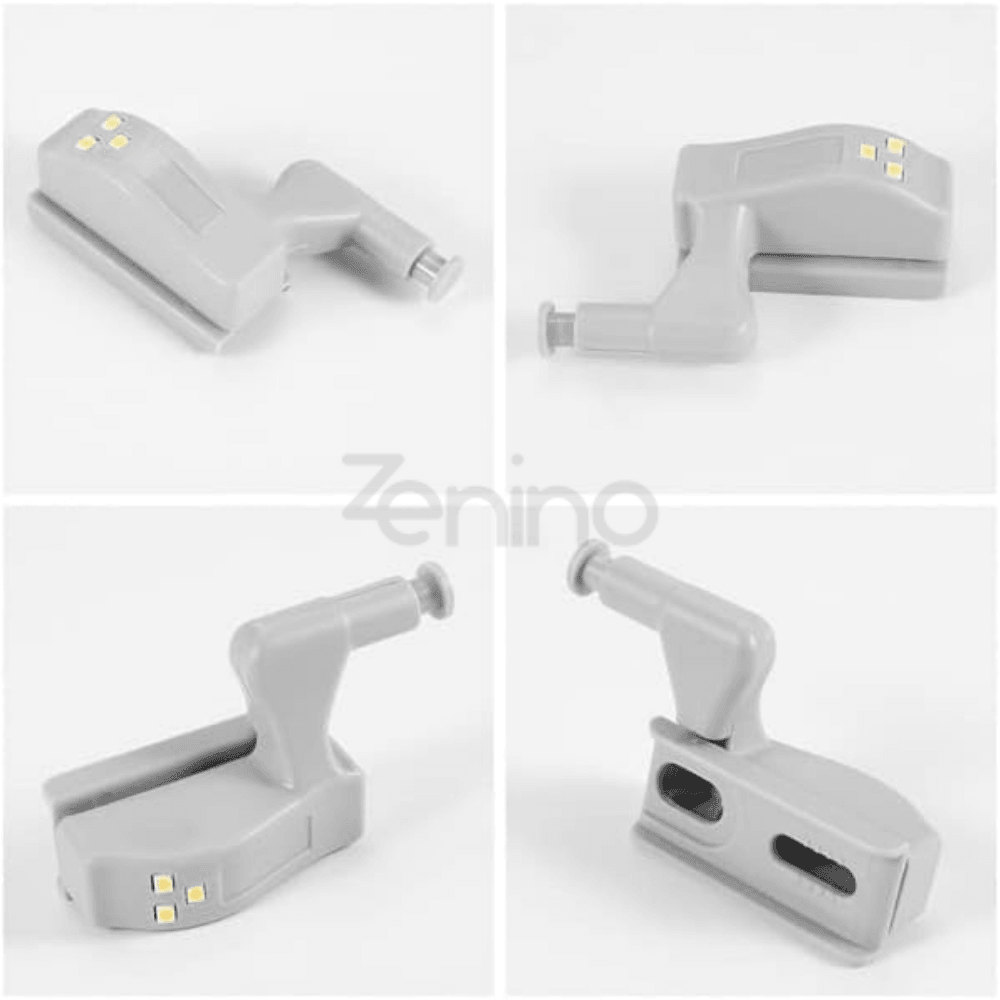 Hinged Housing Set with LED, Powerful Lighting, Easy Assembly, Quick Installation, Automatic Lighting, Energy Saving, Universal