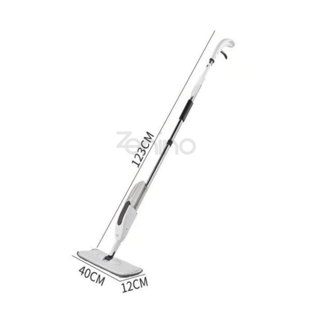 Mop Plat cu Pulverizator, Rezervor 350 ml, Multiple Suprafete, Curatare Eficienta, Rezerva din Microfibra