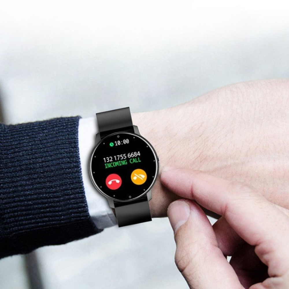 Ceas Smartwatch 220mAh, Pedometru, Monitorizare Sanatate, Compatibil cu Android/iOS, IP67, Notificari