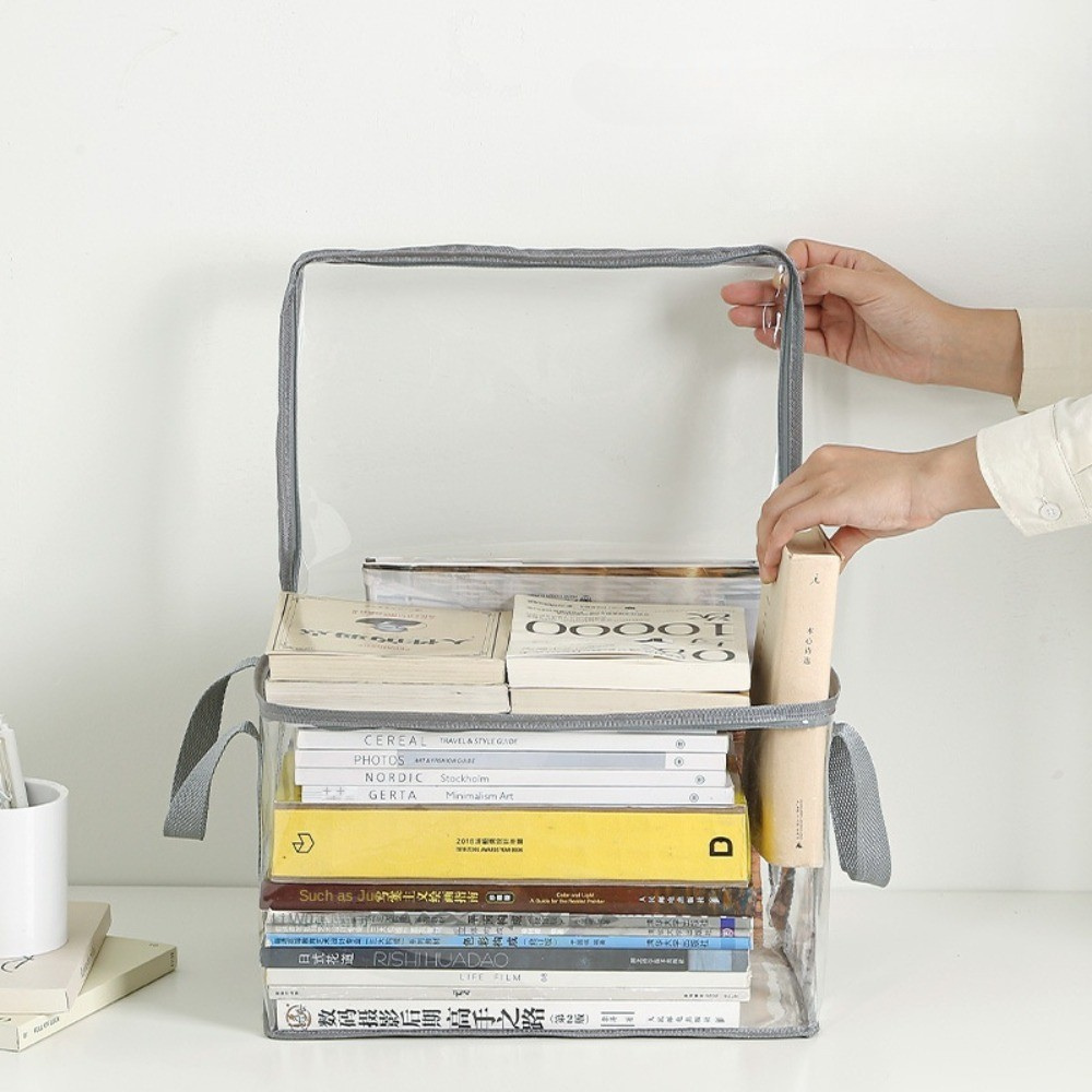 Чанта за съхранение, водоустойчива, PVC, 3 измерения, прозрачна