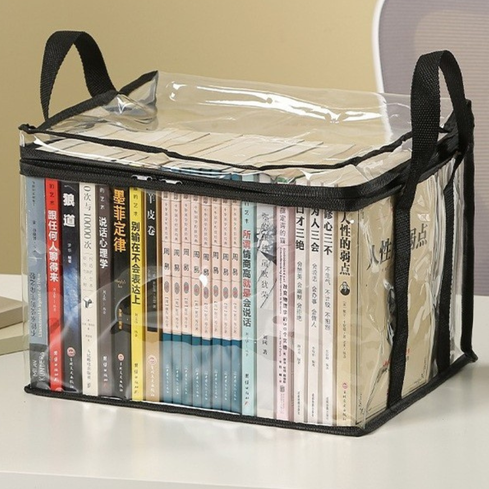 Чанта за съхранение, водоустойчива, PVC, 3 измерения, прозрачна