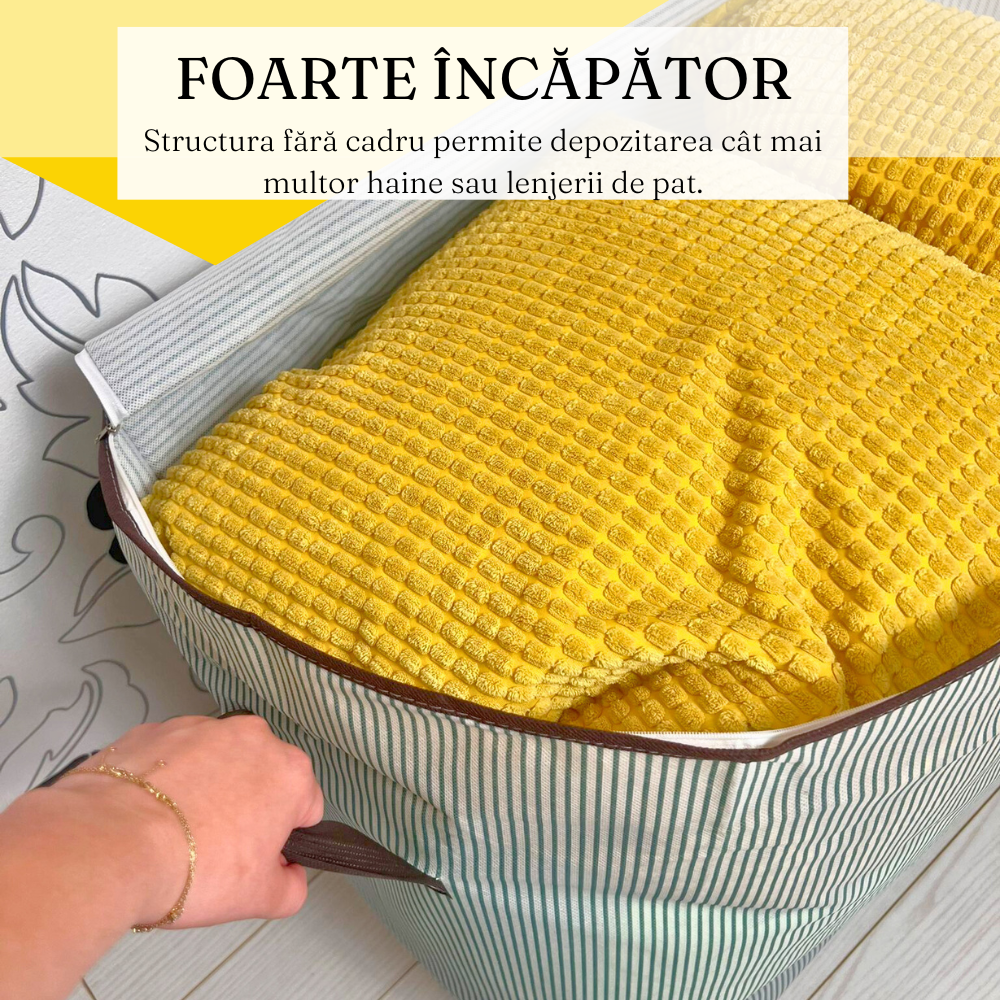 Storage Box 80-180 Liters, Zipper Closure, Waterproof Material