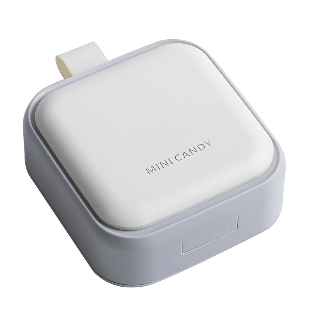 Mini Medicine Box, Efficient Organization, 4 Compartments, Airtight Closure, Portable