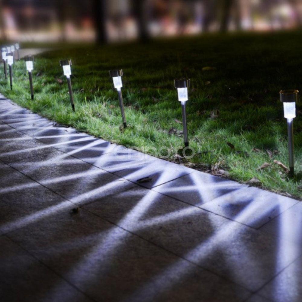 Lampa Solara, Tip Tarus, Impermeabil, Gradina, Terasa, Curte, Exterior, Autonomie 8H, Argintiu/Negru