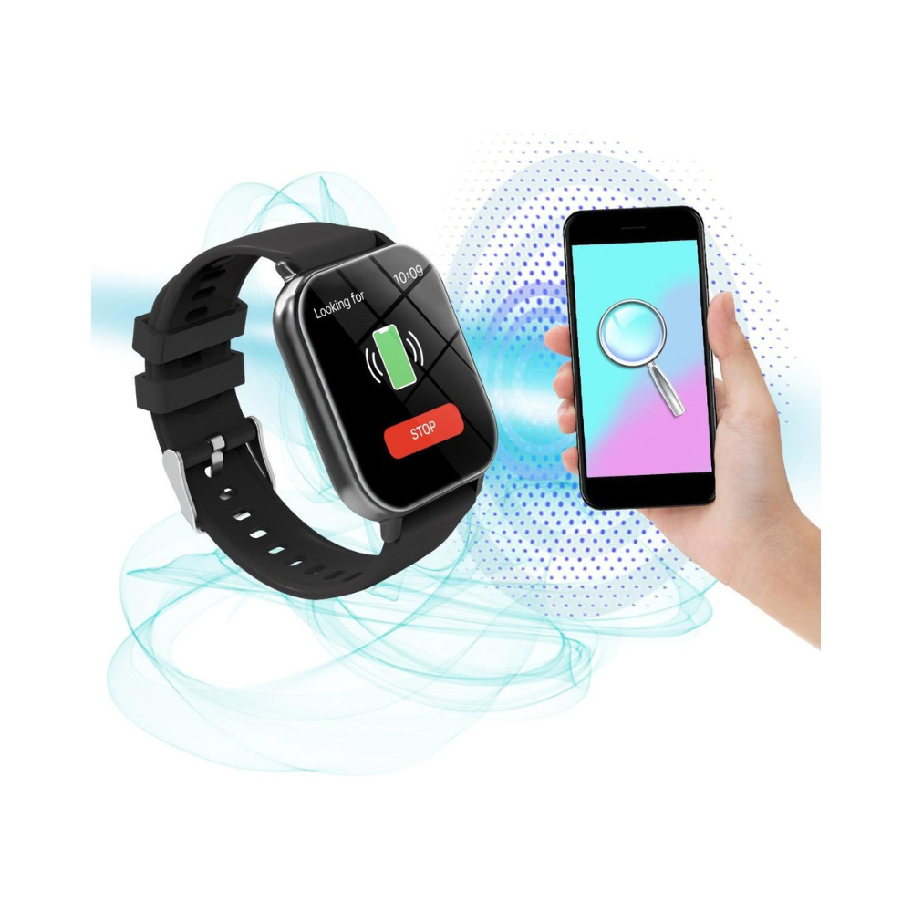 Ceas Smartwatch 180mAh, Apeluri Bluetooth, Monitorizare Sanatate, Ecran 1.81 inch, Notificari