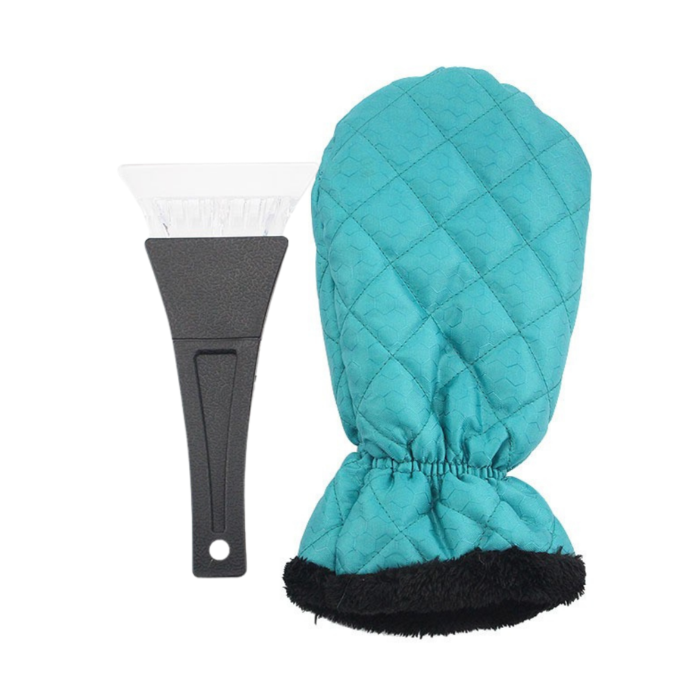 Snow Scraper and Glove Set, Waterproof Material, Padded