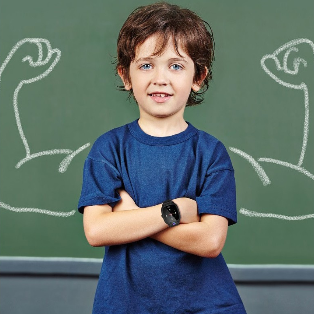Ceas Smartwatch pentru Copii, Apel Video, 400mAh, Localizare, Istoric Traseu