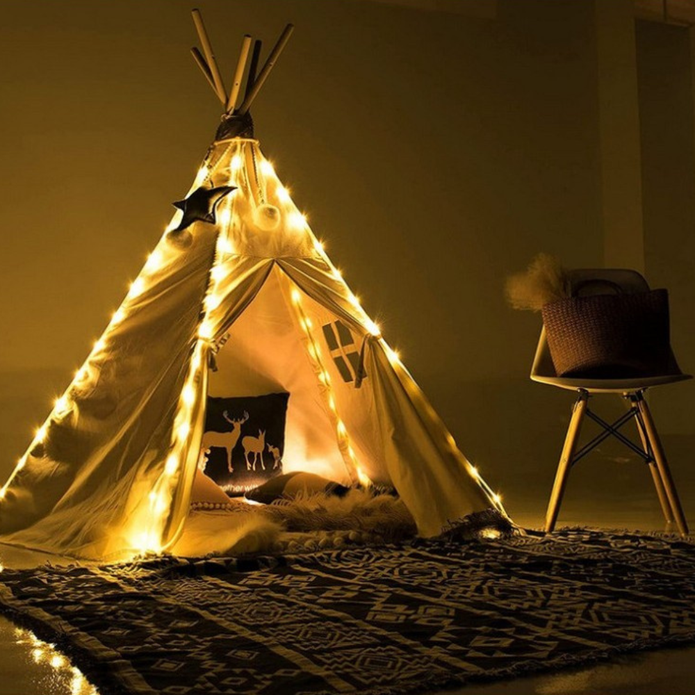 Instalatie Craciun tip Furtun, Incarcare Solara, 8 Programe, 12m - 32m