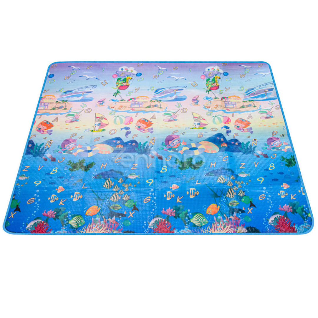 Educational Mat for Children, 2 Sides, Interactive, Harmonious Development, Foam, Insulating Material, Easy to Clean, Various Models
