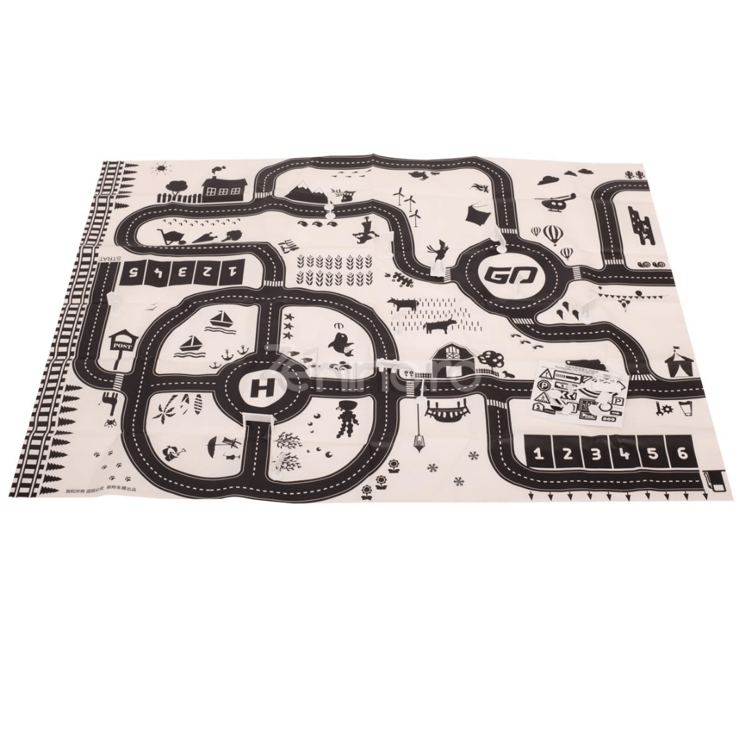 Educational Mat for Children, 2 Sides, Interactive, Harmonious Development, Foam, Insulating Material, Easy to Clean, Various Models