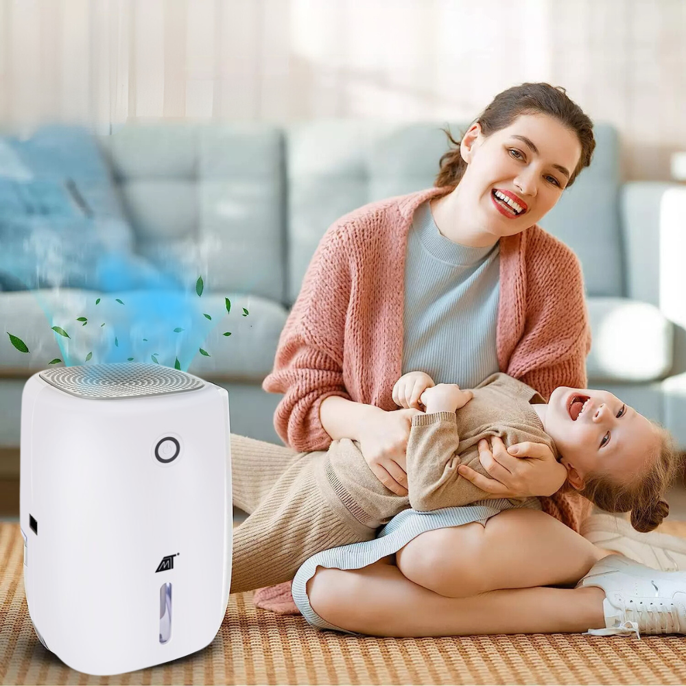 Електрически влагоабсорбатор, против мухъл, ниска консумация на енергия, 330 мл/24 ч, безшумен, резервоар 0,8 л, 22 W