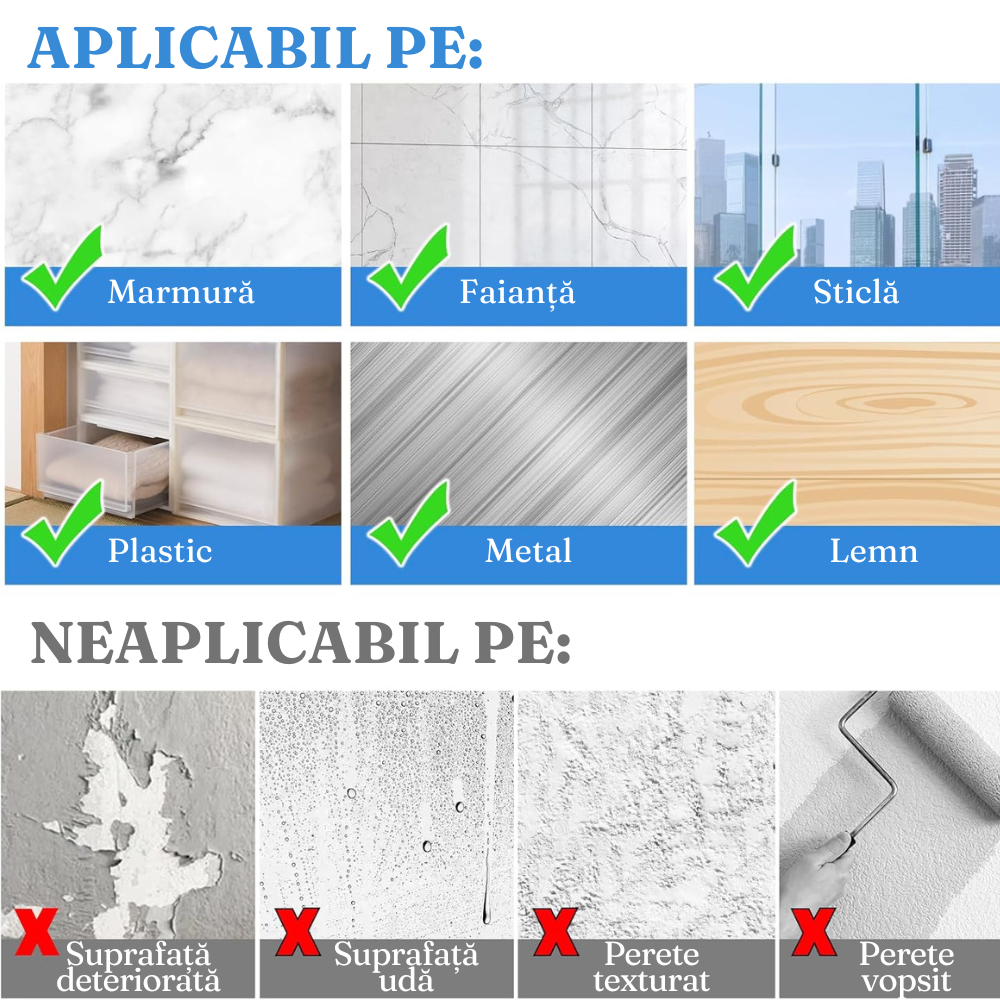 Adhesive Hooks Set, Waterproof, Transparent, Max 5kg., 6cm