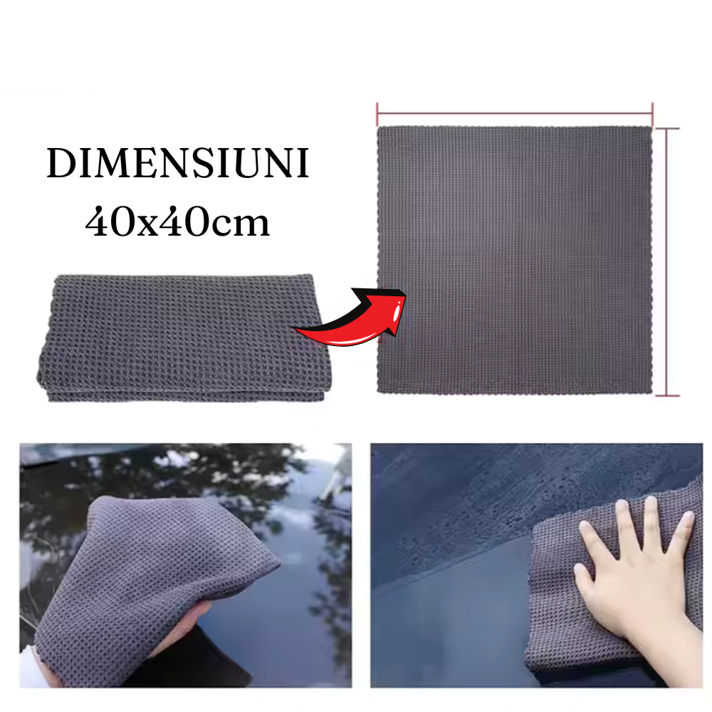 Car Cleaning Accessory Set, Microfiber Cloths, Tire Brush, Detailing Brush, Sponge, Interior/Exterior