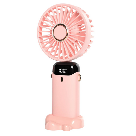 Mini Ventilator Portabil, 5 Viteze, Autonomie 12h, Model Pliabil, Incarcare USB