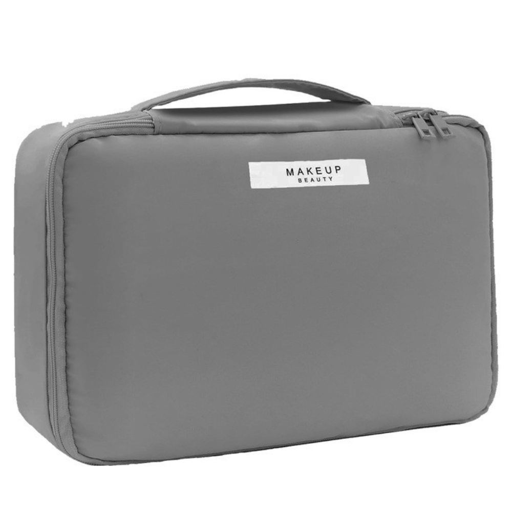 Geanta Organizare Cosmetice 2in1, Portfard Inclus, Impermeabil, pentru Calatorii