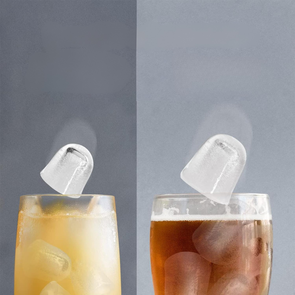 Машина за лед, 2 размера, 12 кг/ден, функция стоп, капацитет 500 г, преносима