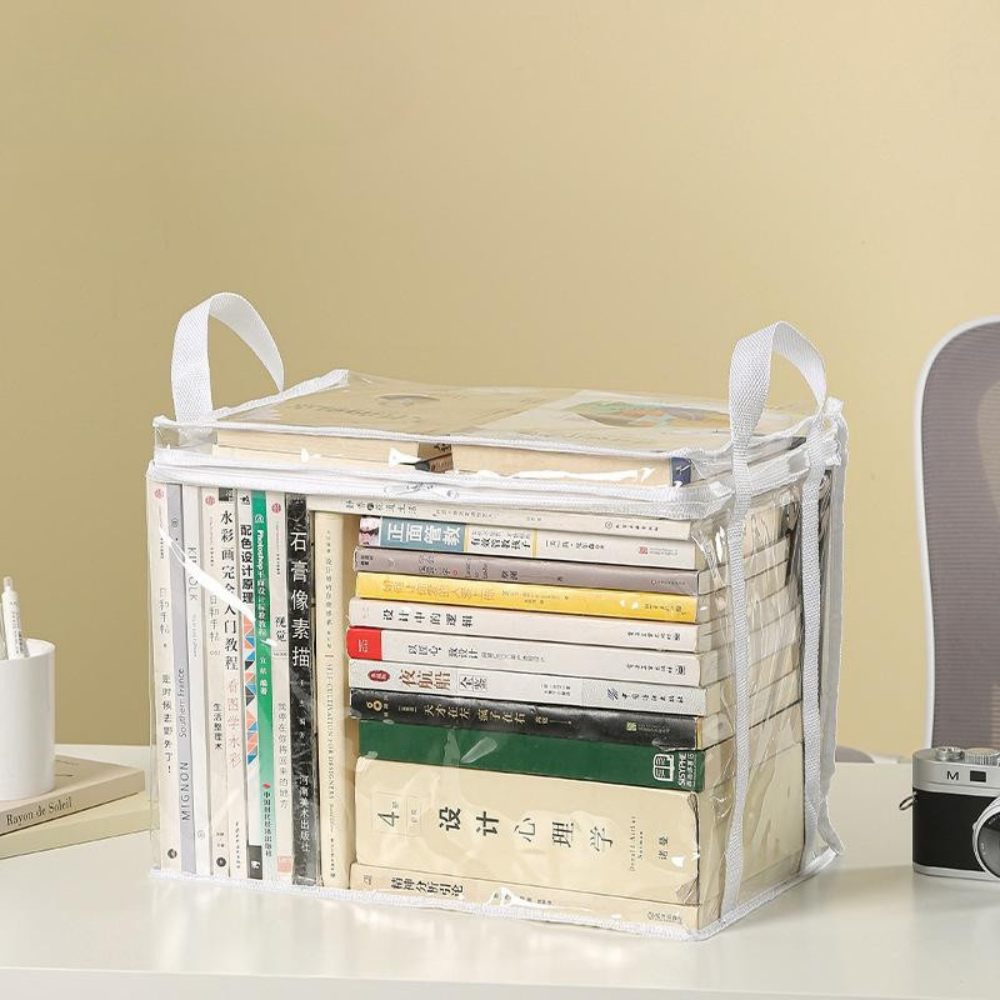 Чанта за съхранение, водоустойчива, PVC, 3 измерения, прозрачна