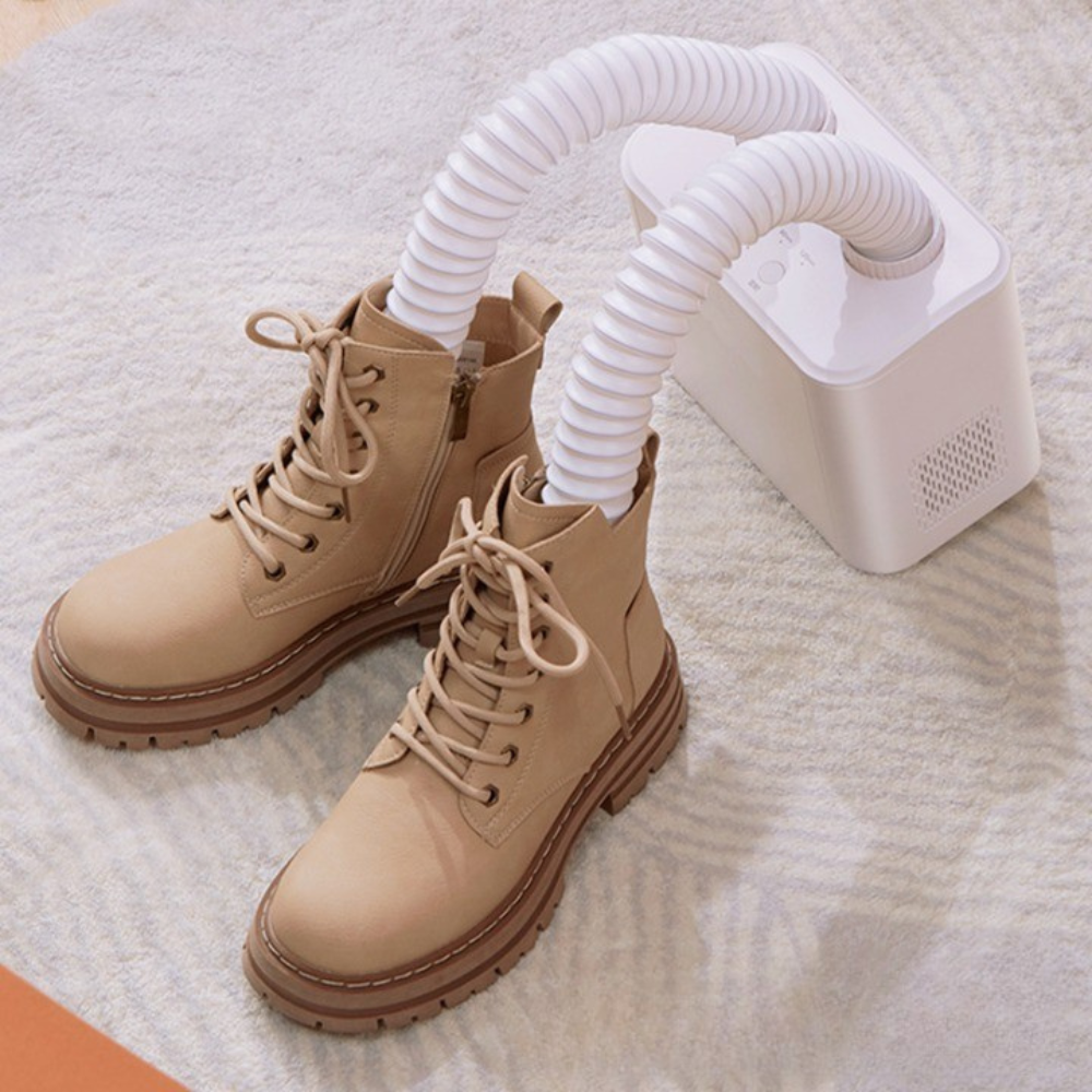 Electric Shoe Dryer, with Timer, Fast Drying, White
