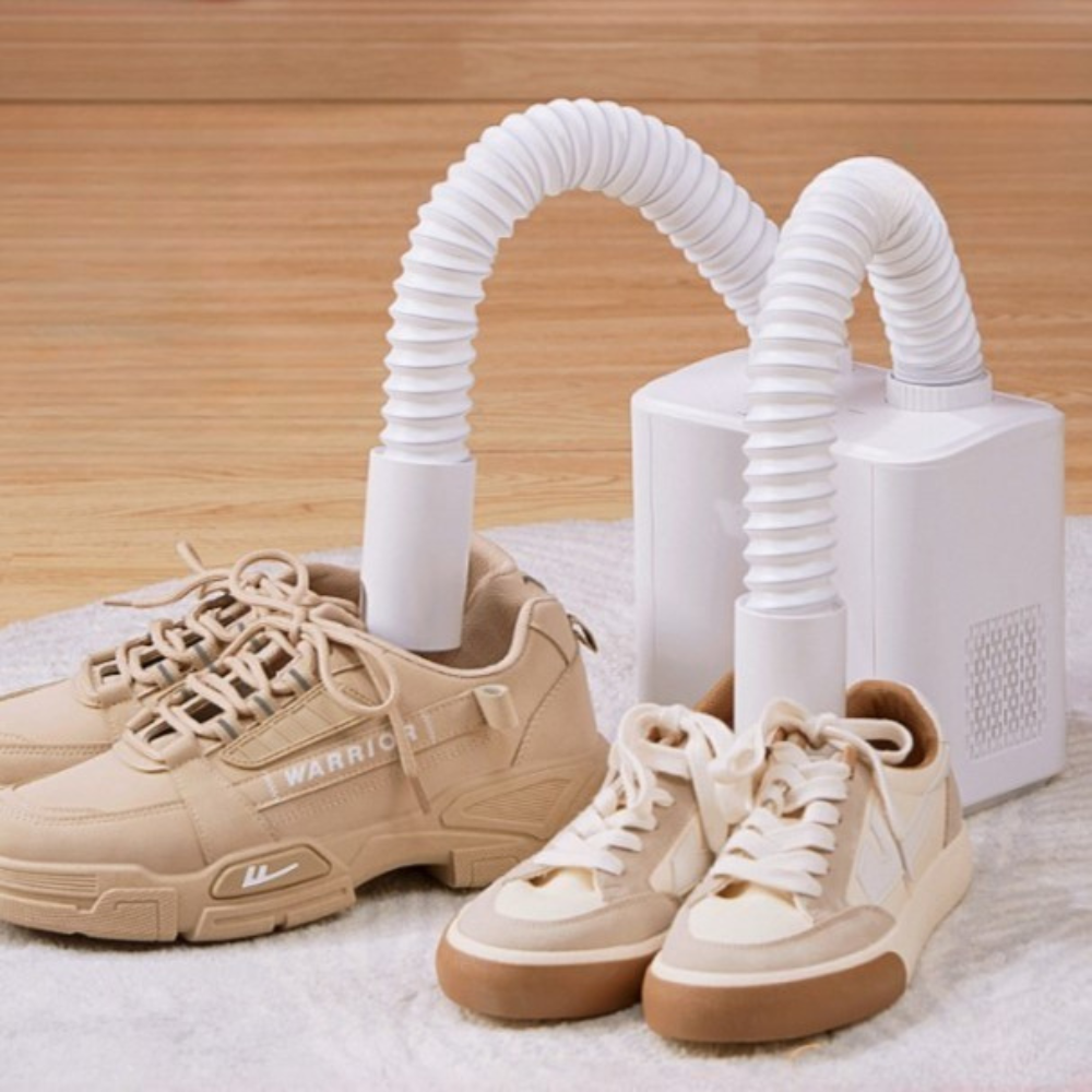 Electric Shoe Dryer, with Timer, Fast Drying, White
