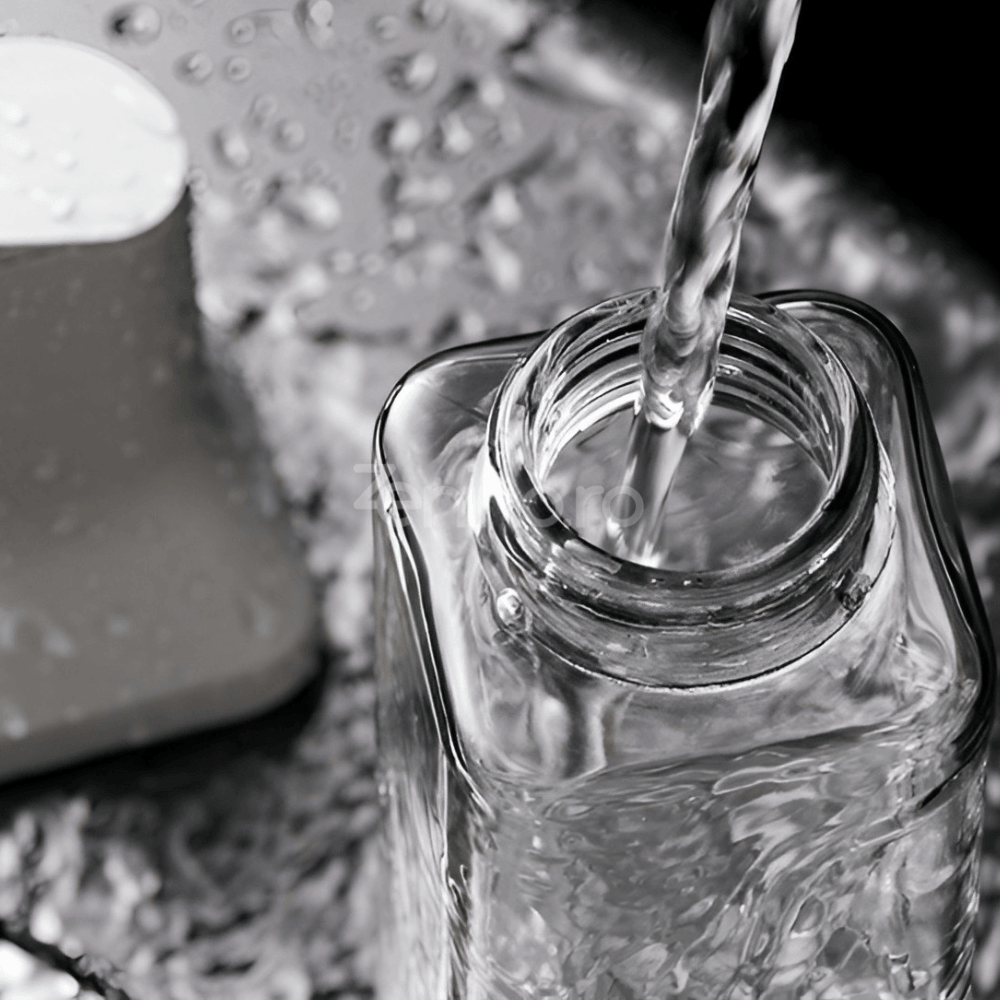 Oil Dispenser, Capacity 500ml, Automatic Open/Close, Gravity Induction, 29.5cm, White, Blue, Gray, Yellow