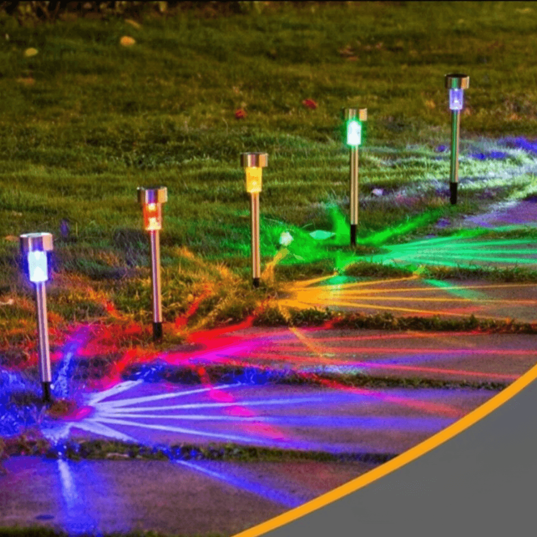 Lampa Solara, Tip Tarus, Impermeabil, Gradina, Terasa, Curte, Exterior, Autonomie 8H, Argintiu/Negru