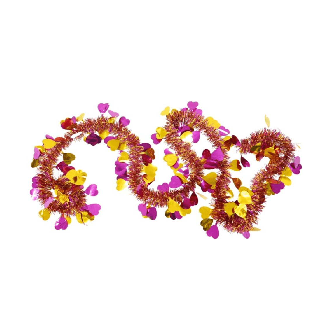 Beteala de Craciun, Diverse Modele, 2m x 11cm, Rosu, Albastru, Roz