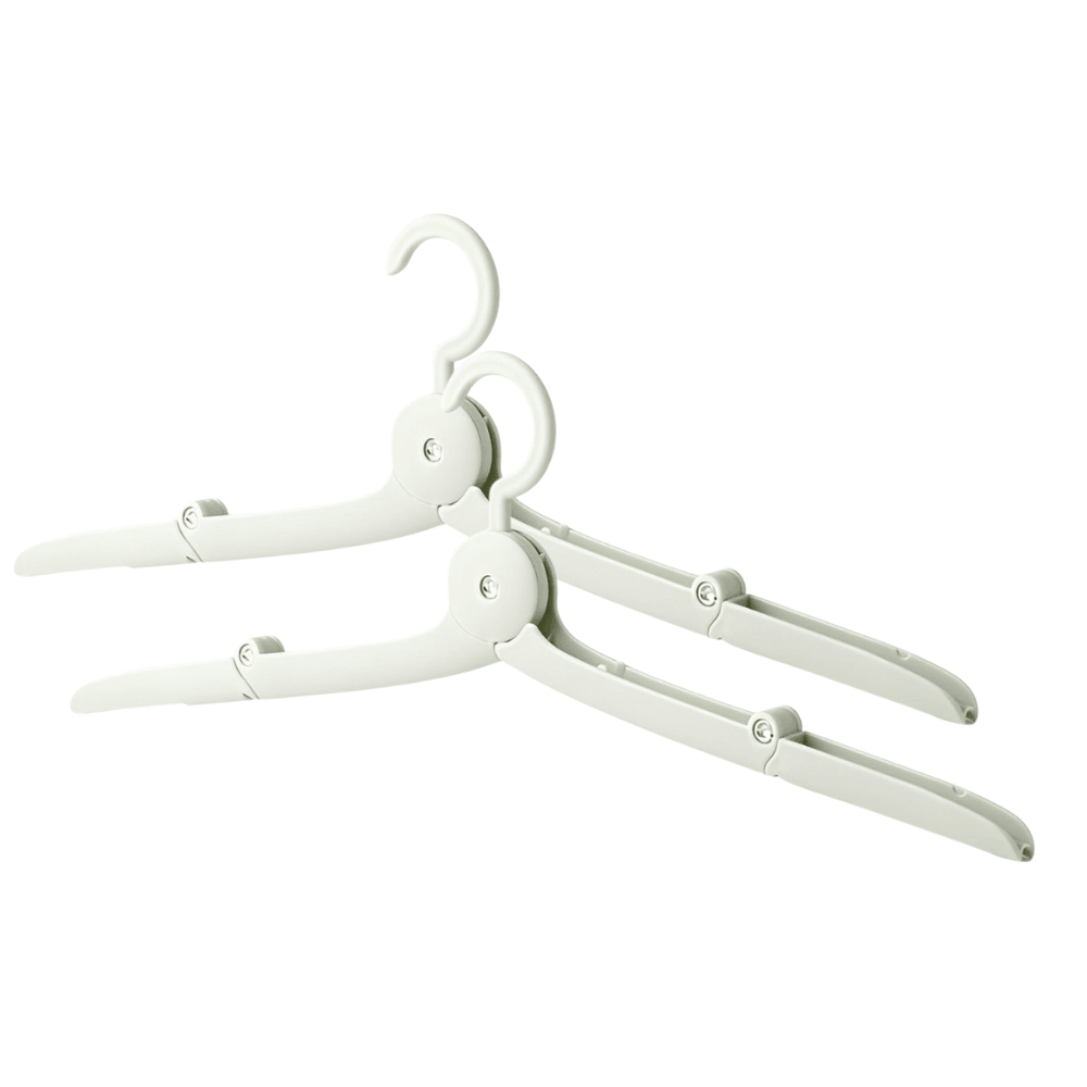 Foldable Travel Hanger Set, Portable Model, Universal, Made of PP