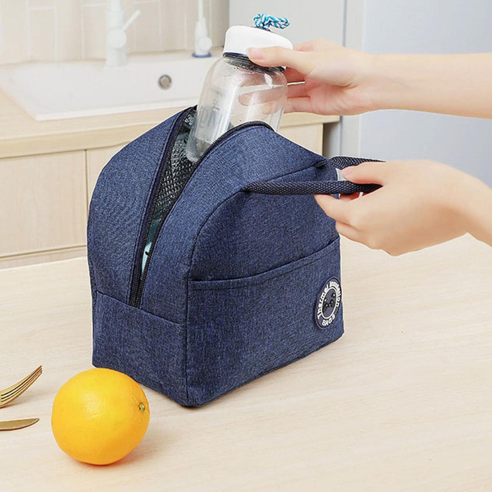 Thermal Lunch Bag, 22x14x19cm, Waterproof, Side Pocket