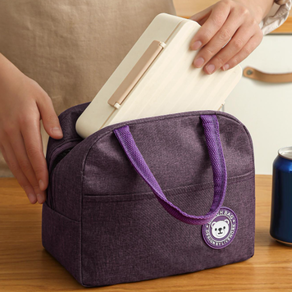 Thermal Lunch Bag, 22x14x19cm, Waterproof, Side Pocket
