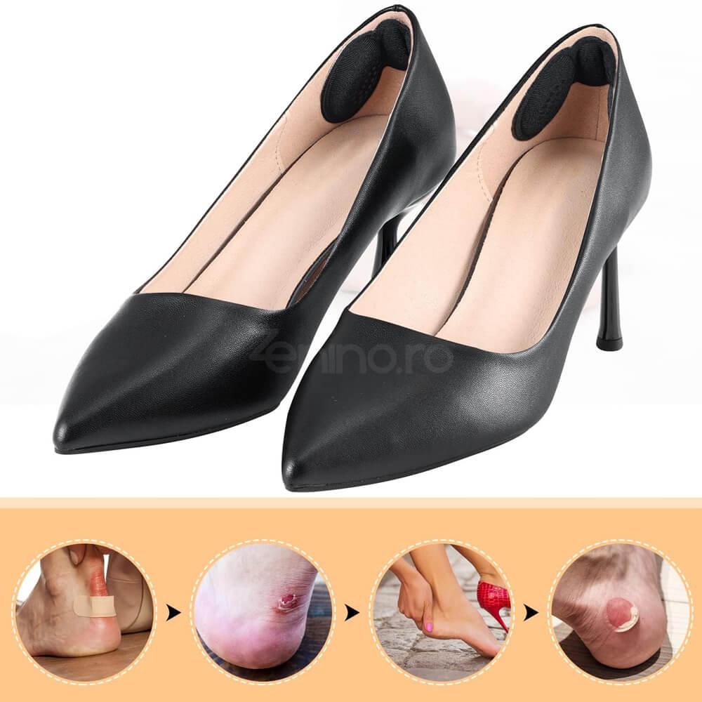 Set of 2 Cushioned Insoles, Shoe Inserts, for Heels, Corn Prevention, Adjustable, Universal Size