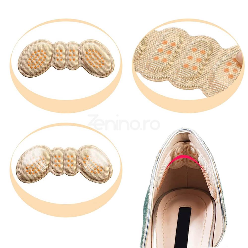 Set of 2 Cushioned Insoles, Shoe Inserts, for Heels, Corn Prevention, Adjustable, Universal Size