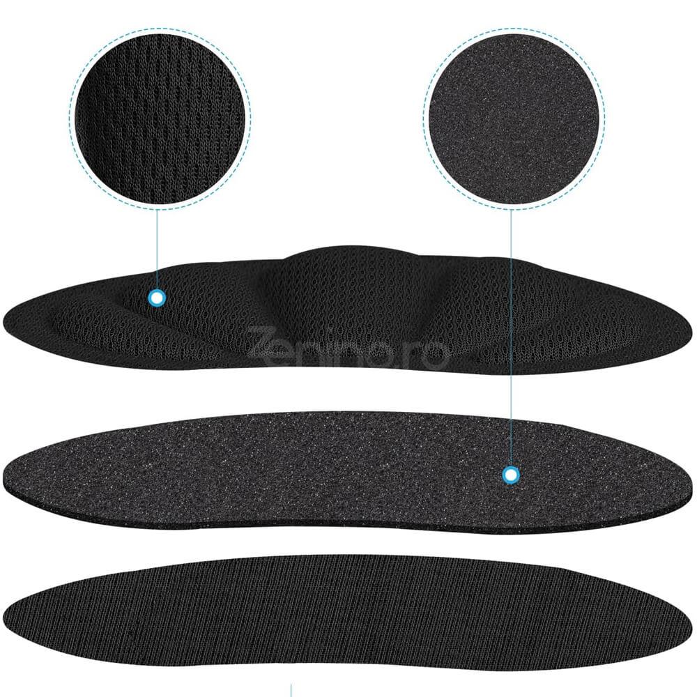 Set of 2 Cushioned Insoles, Shoe Inserts, for Heels, Adjustable, Corn Prevention, Universal Size