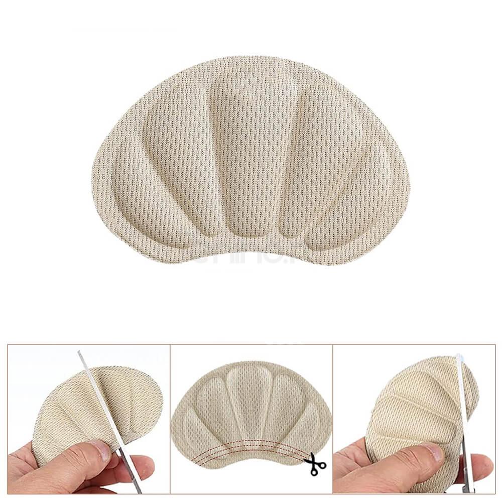 Set of 2 Cushioned Insoles, Shoe Inserts, for Heels, Adjustable, Corn Prevention, Universal Size