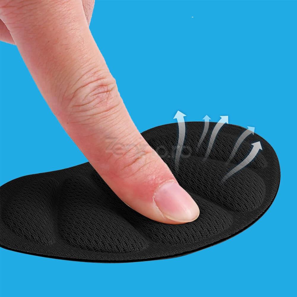 Set of 2 Cushioned Insoles, Shoe Inserts, for Heels, Adjustable, Corn Prevention, Universal Size