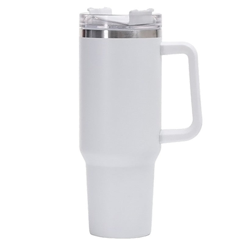 Cana Termos, Capacitate 1200ml, cu Pai, din Otel Inoxidabil
