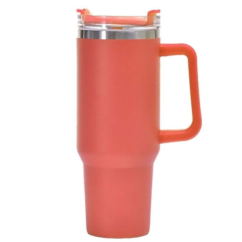 Cana Termos, Capacitate 1200ml, cu Pai, din Otel Inoxidabil