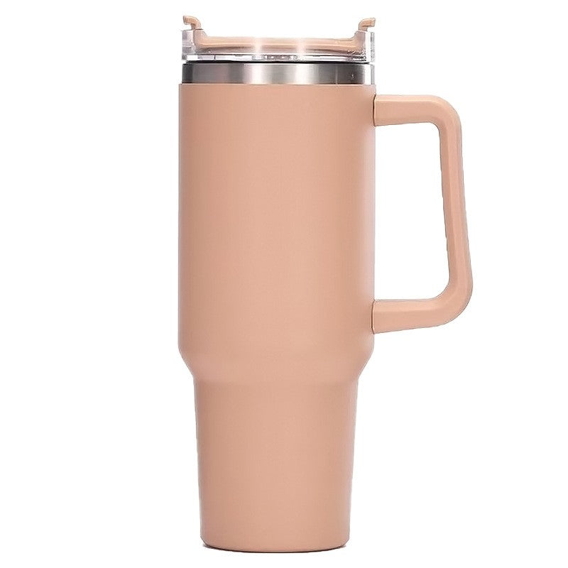 Cana Termos, Capacitate 1200ml, cu Pai, din Otel Inoxidabil