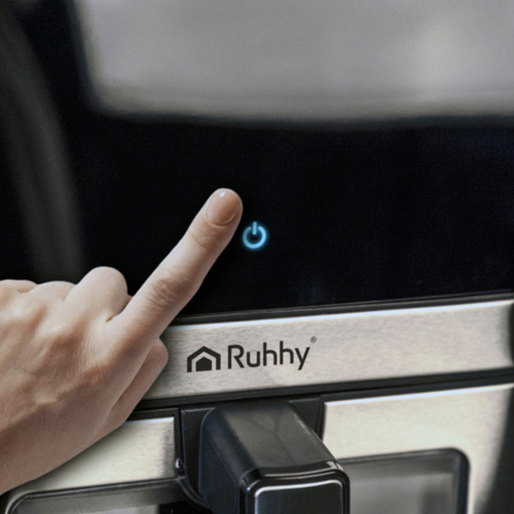 Friteuza cu Aer cald, Airfryer XXL, 10 Programe, 8L, Fara Ulei, Afisaj Led