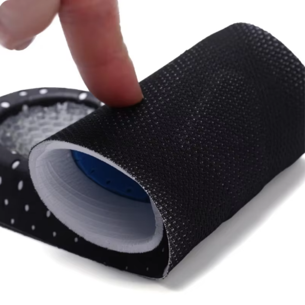 Set of 2 Memory Foam Insoles, Gel Heel Cushion, Adjustable, Universal