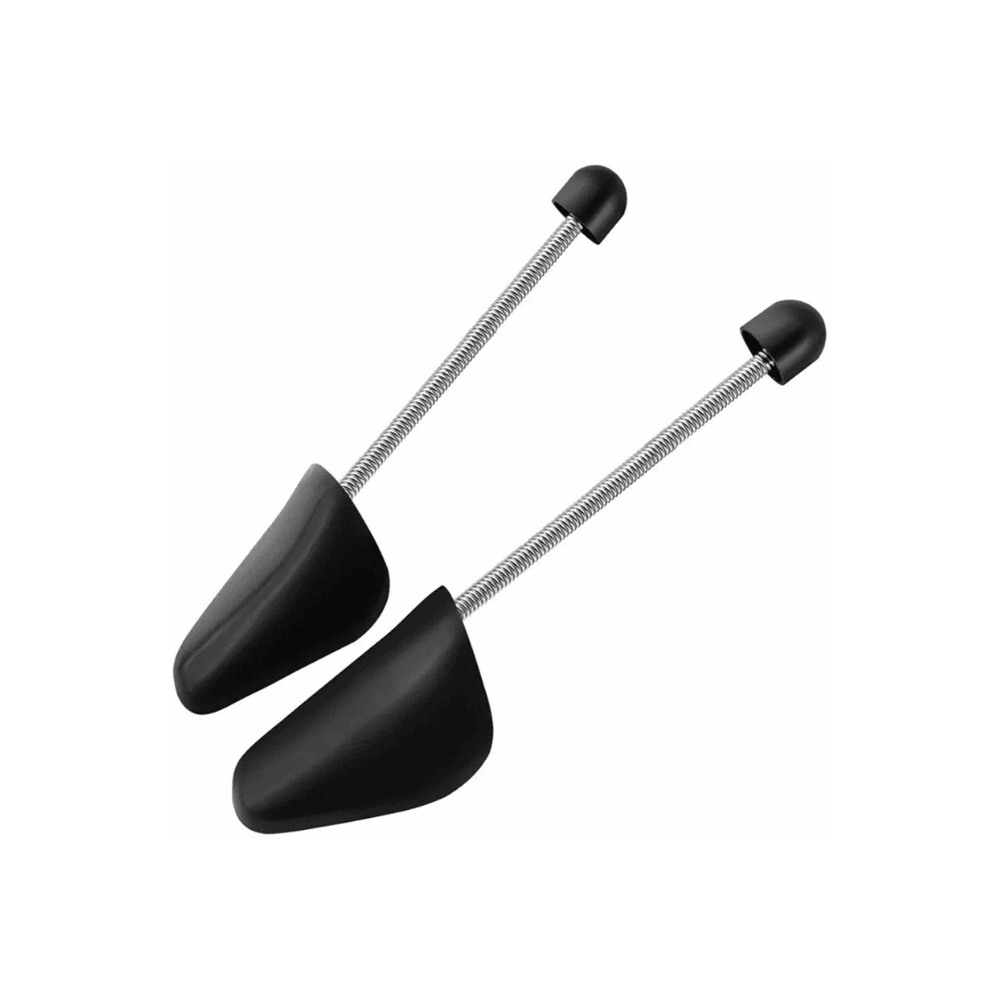 Set of 2 Mini Breasts, Maintains Shoe Shape, Flexible Spring, Universal, ABS and Steel, Black