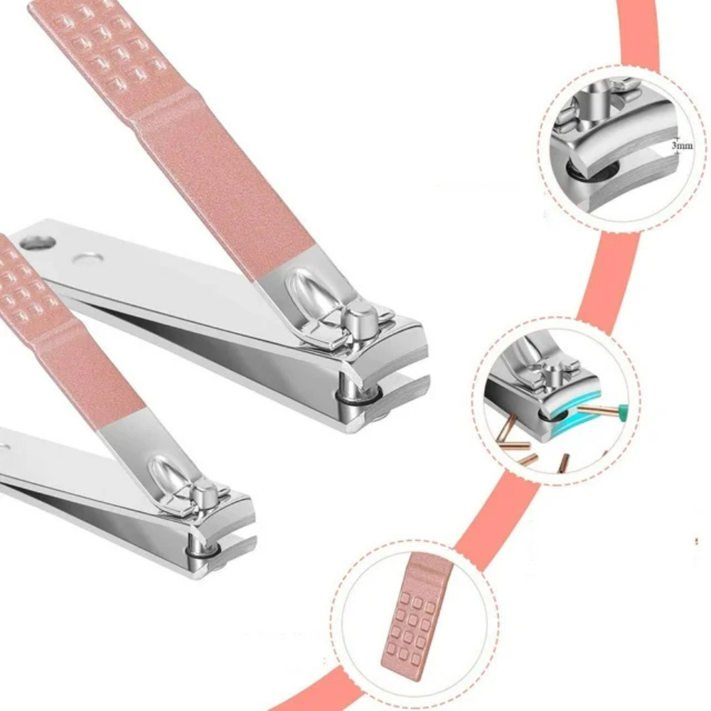 Set 16 Piese Manichiura, Pedichiura, Accesorii Pensat, pentru Cosmetica