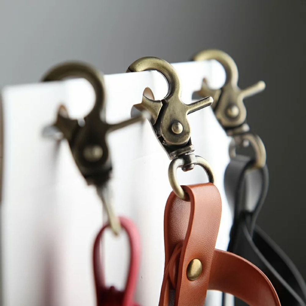 Husa Breloc Kendama, Piele Ecologica, Catarama cu Agatare