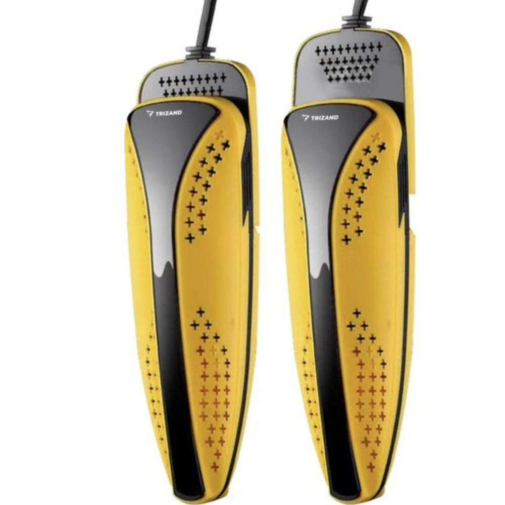 Electric Shoe Dryer, 3 Programs, Portable, Fast Drying, Yellow